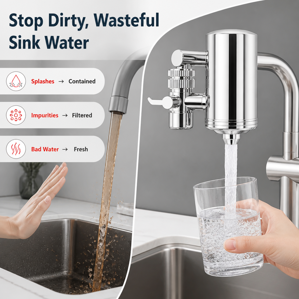 HydriMist™ — Command Every Drop with Pure, Splash-Free Water Control