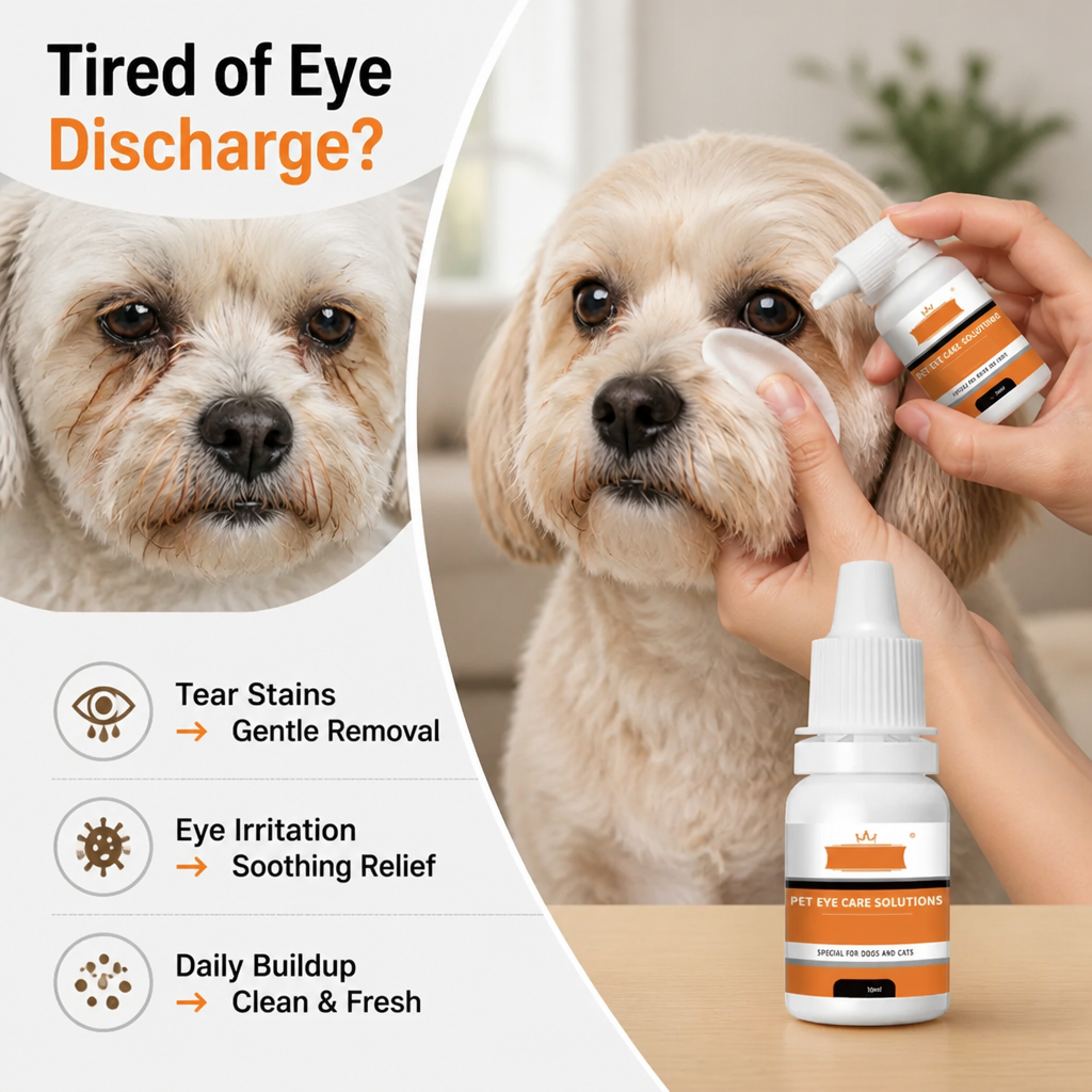 PureEase™ Pet Eye Drops — Gentle Precision Care for Bright, Happy Eyes Your Pet Will Love