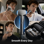 GlideSharp™ — Effortless Precision for a Silky Smooth, Irritation-Free Face