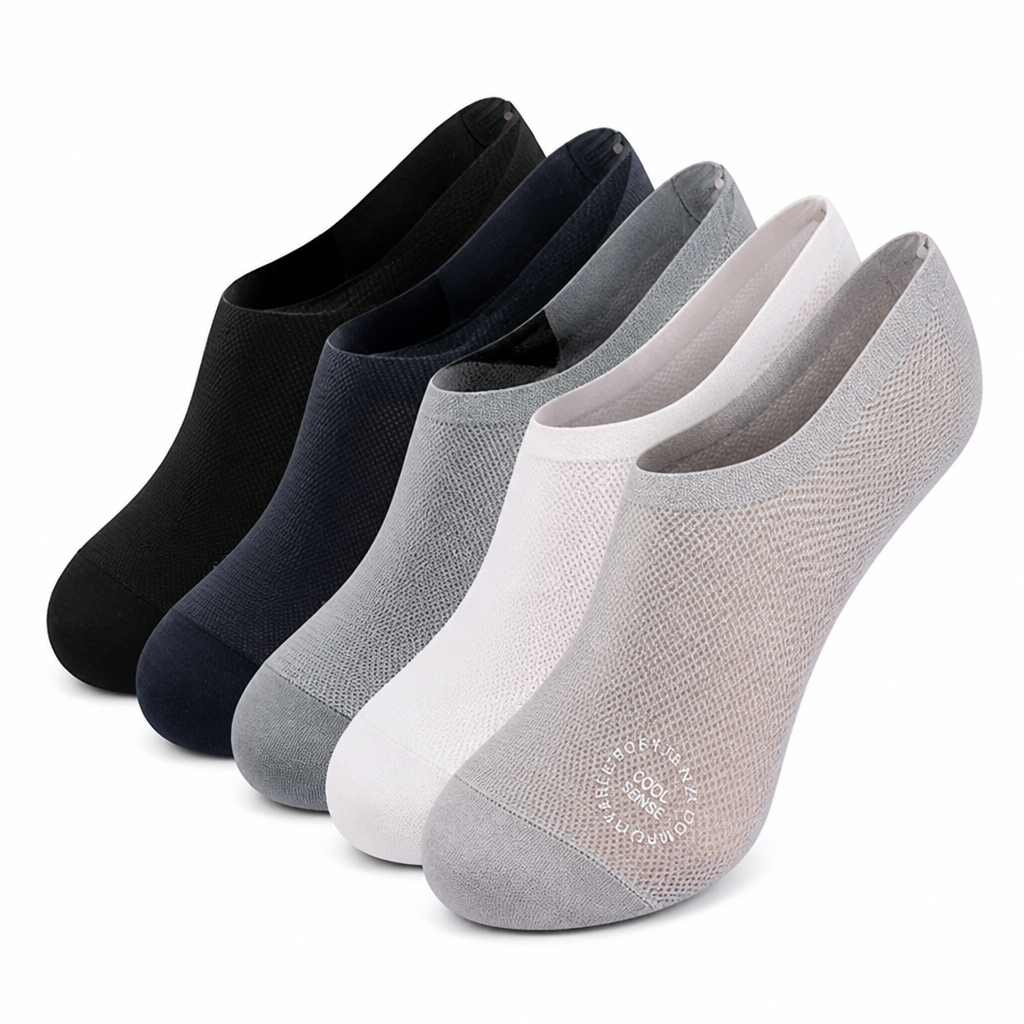BreezeSoft™ — Experience All-Day Confidence with Invisible, Fresh-Foot Freedom