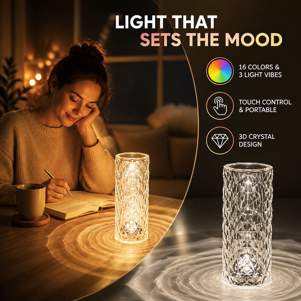 LumiaraGlow™ — Command Your Mood with Stunning Colors and Crystal Clarity