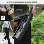ReadyReach™ Baton Clip — Keep Your Baton Close and Your Hands Free
