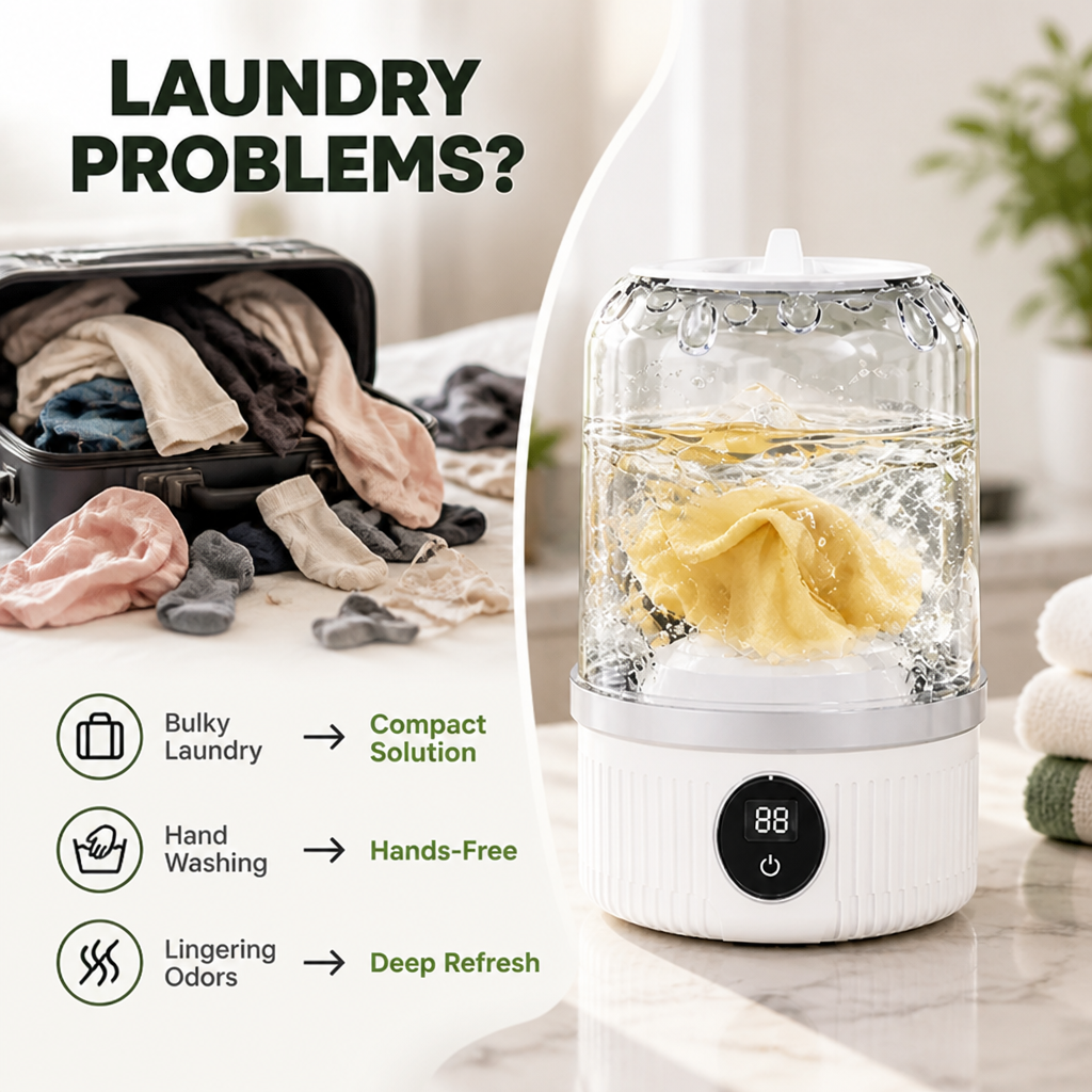 RippleWash™ — Effortless Freshness Anywhere, Anytime You Need It