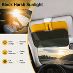 GlareEase™ — Drive With Less Squinting in Bright Sunlight