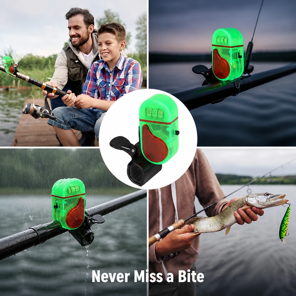 AquaPulse™ — Never Miss a Bite, Hook Every Trophy Fish Instantly