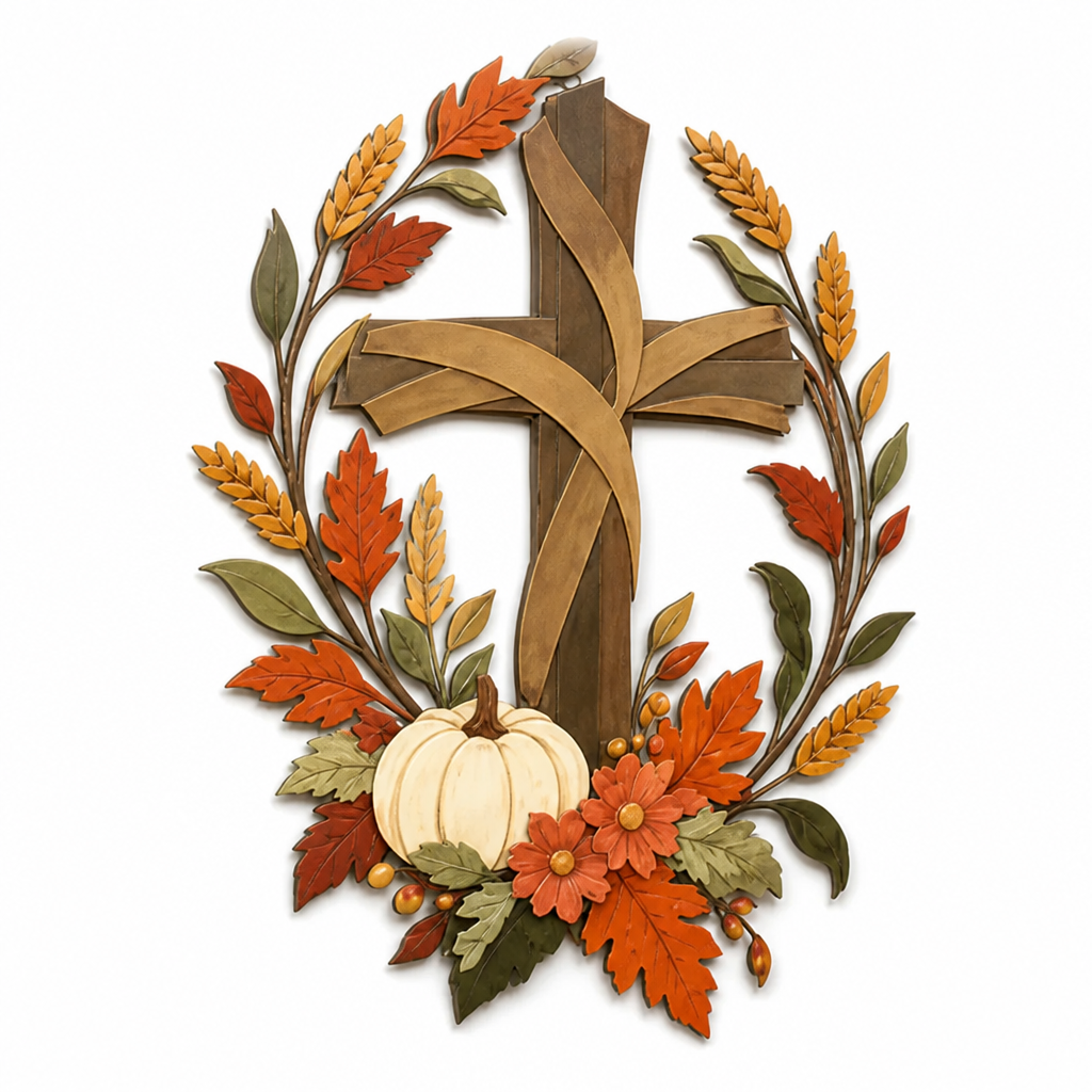 HarvestGrace™ — Bring Faith, Gratitude, and a Warm Fall Welcome to Your Home