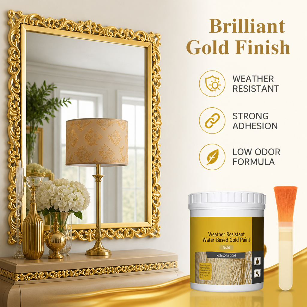 AuroraLuxe™ — Transform Any Surface Into a Dazzling, Weatherproof Gold Masterpiece