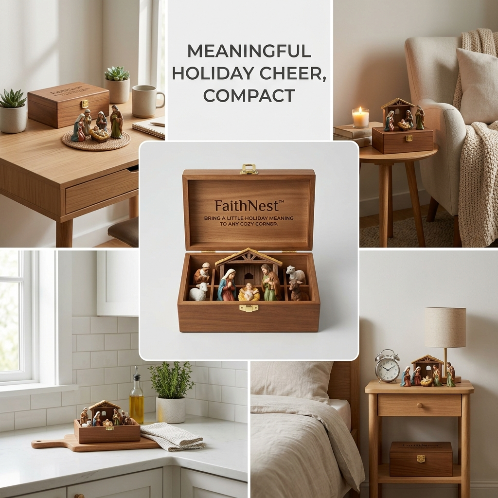 FaithNest™ — Bring a little holiday meaning to any cozy corner