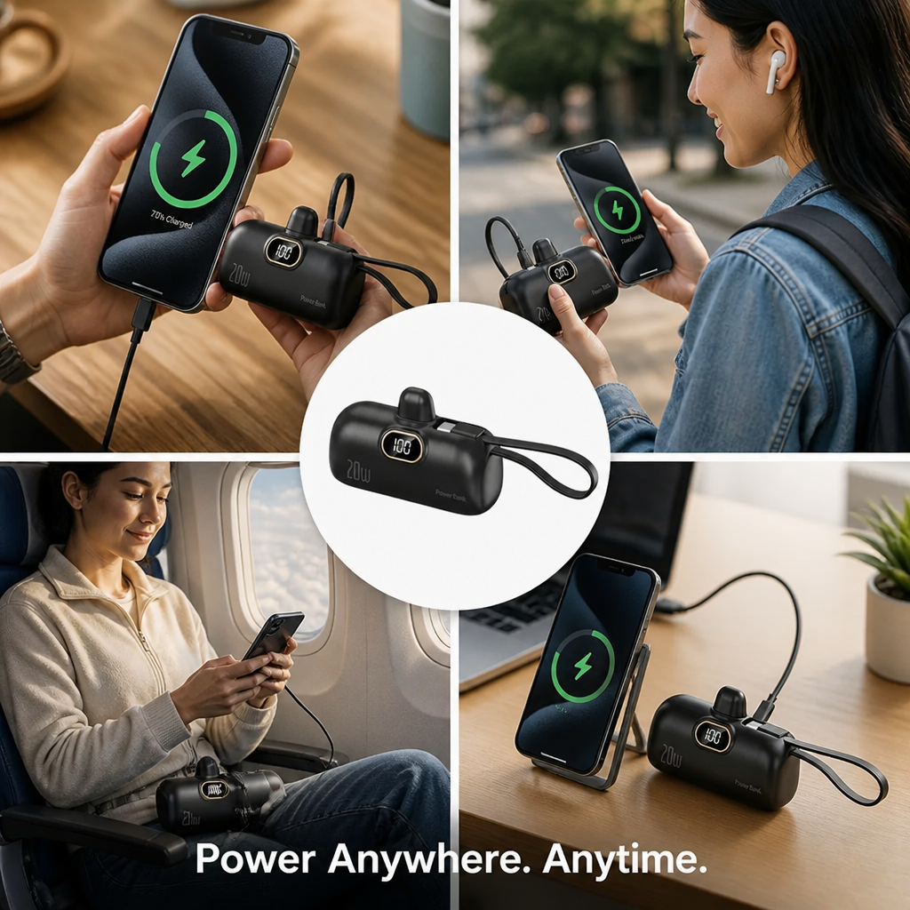 VoltivaCharge™ — Pocket-Sized Power That Keeps You Unstoppable All Day