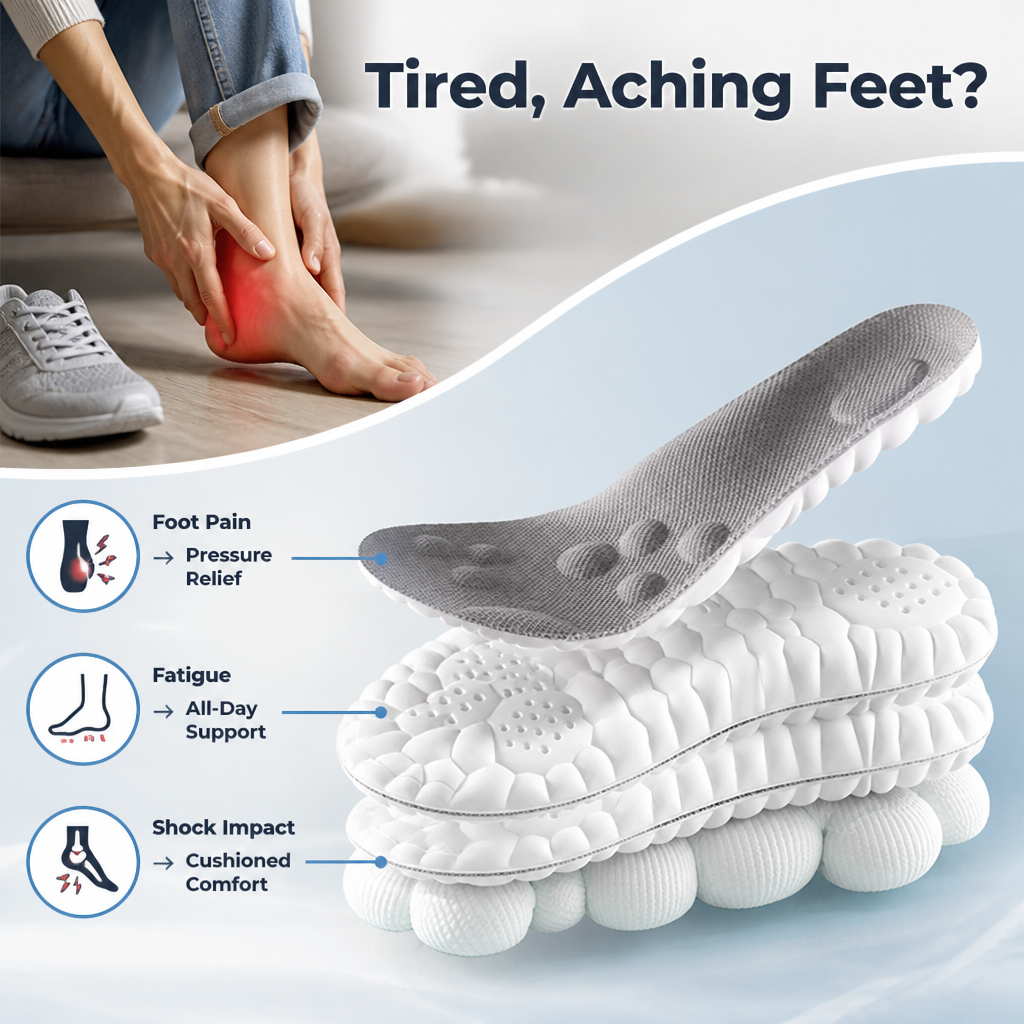NimbusStep™ — Transform Every Step into Cloud-Like Comfort and All-Day Energy