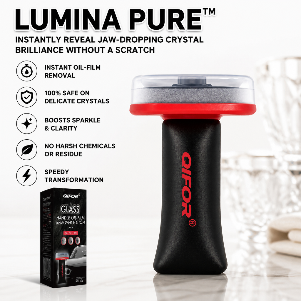 LuminaPure™ — Instantly Reveal Jaw-Dropping Crystal Brilliance Without a Scratch