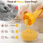 CornEase™ — Effortless, Mess-Free Corn Stripping That Feels Like Magic in Your Hand