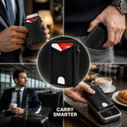 ZephyrGuard™ Slim RFID Wallet — Carry Confidence in a Sleek, Bulletproof Shield