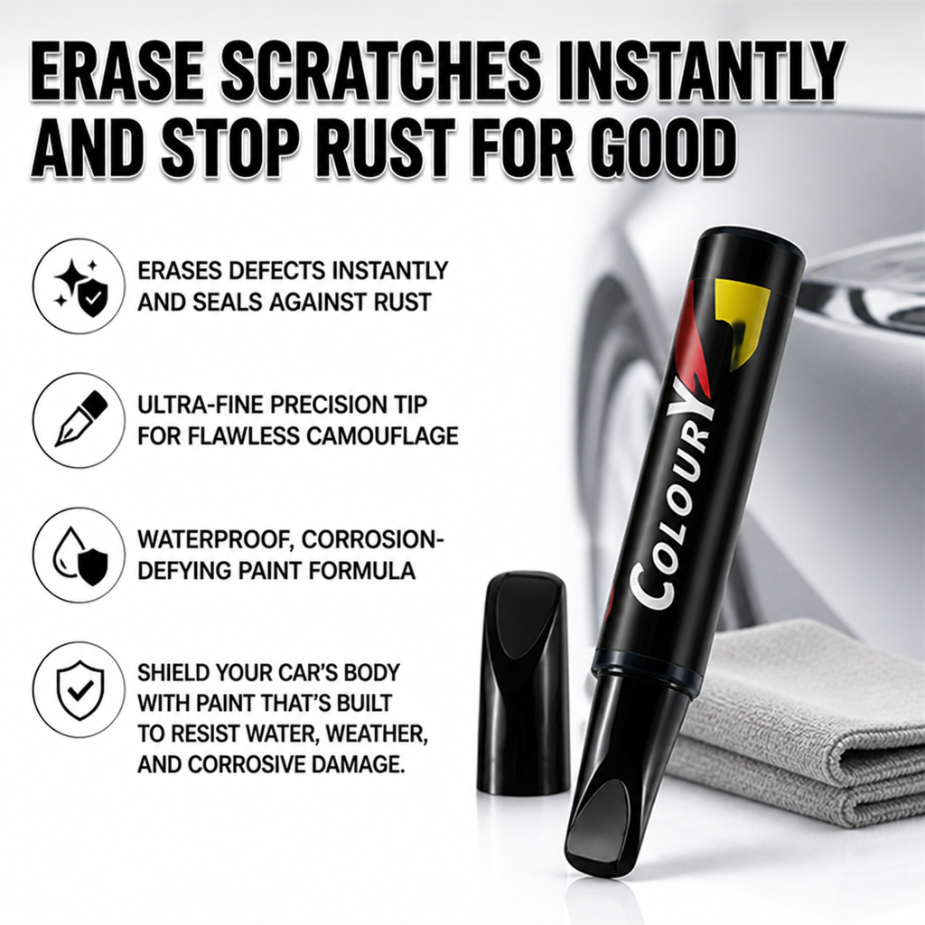 RevitaShade™ Touch Up Paint Pen — Erase Scratches Instantly and Stop Rust for Good
