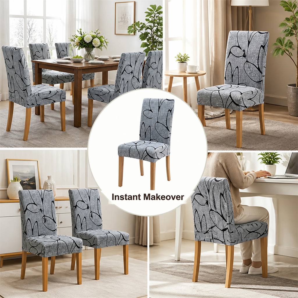 VelvaFlex™ — Turn Old Chairs into Cozy, Head-Turning Comfort Zones Instantly