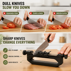 EdgeLuxe™ Diamond Sharpener — Transform Your Knives Into Effortless Precision Cutters