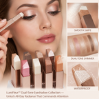 LumiFleur™ Dual-Tone Eyeshadow Collection — Unlock All-Day Radiance That Commands Attention