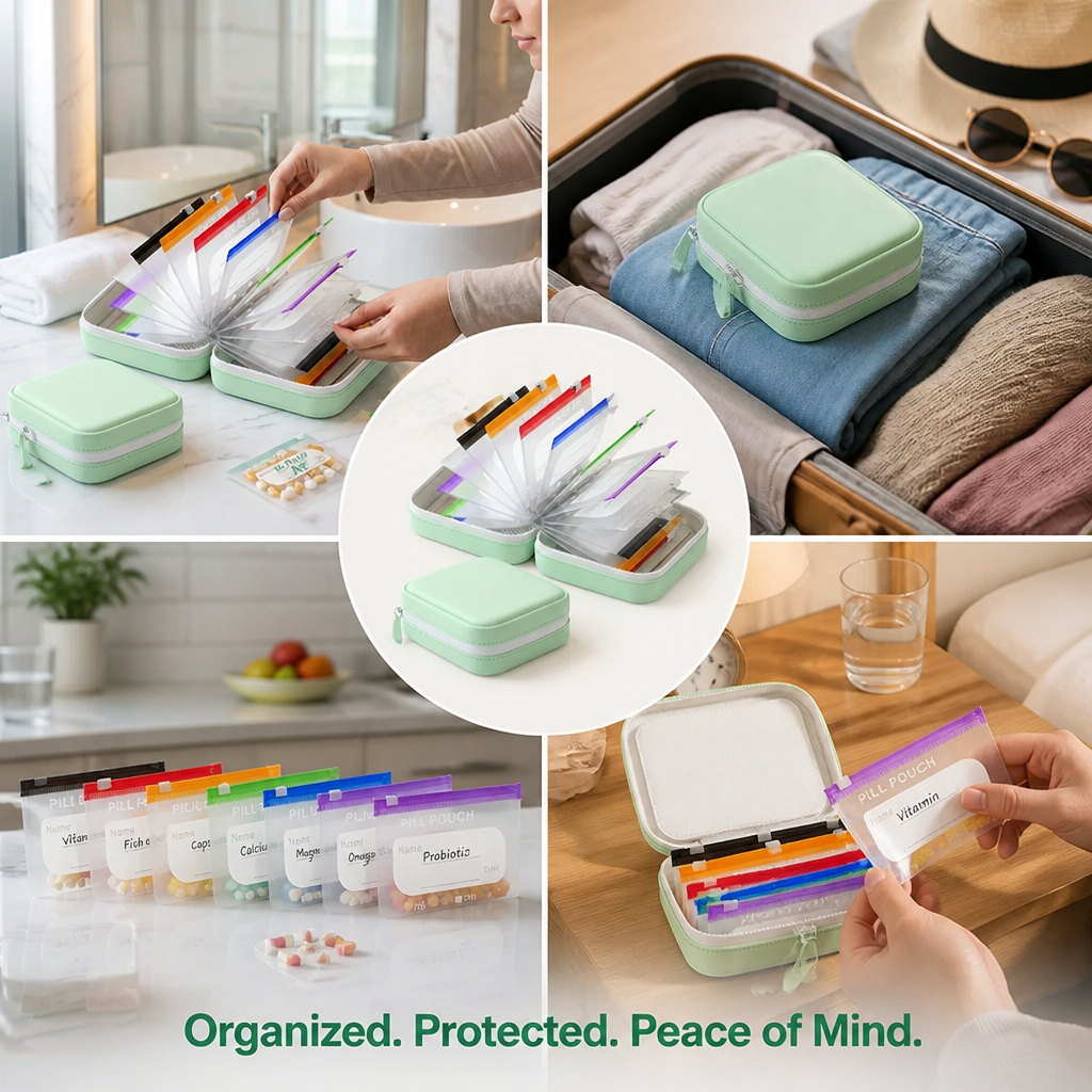 ViviGuard™ Pill Organizer — Total Control and Confidence in Every Dose