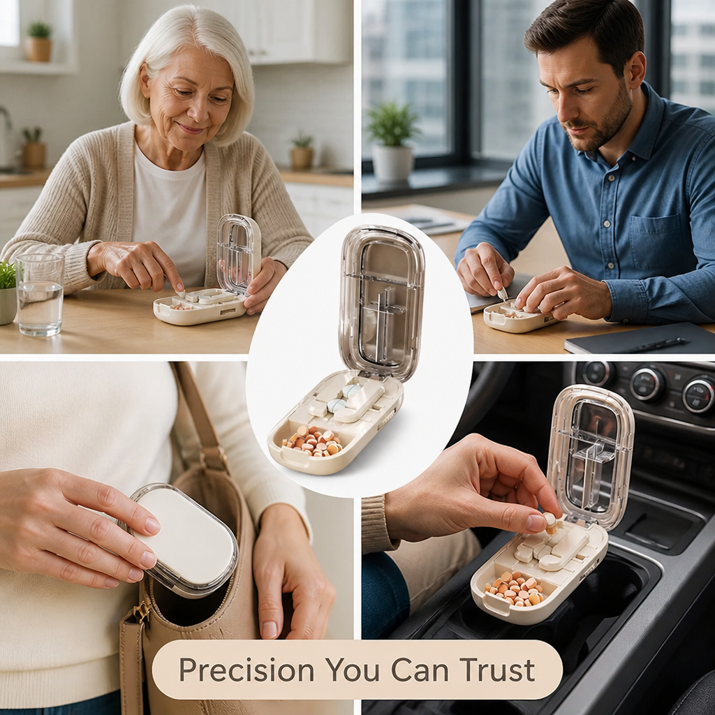SilqueSlice™ — Take Control with Perfect Pill Doses Anytime, Anywhere