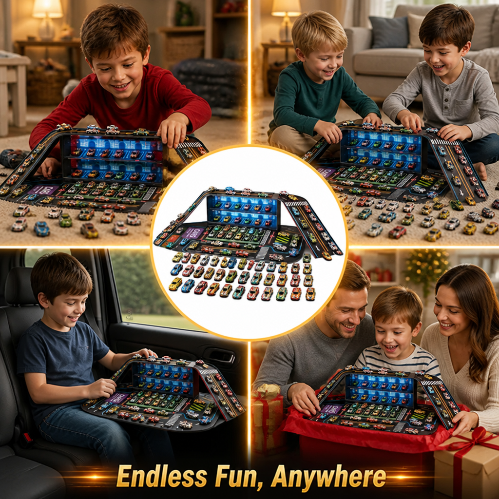 TurboTrack Rally™ — Ignite Unstoppable Racing Thrills and Epic Adventures Everywhere (48 pcs car)