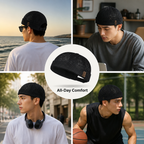 BreezeFlex™ Breathable Mesh Brimless Cap — Feel Instantly Cooler, Lighter, and Ready to Own Every Moment