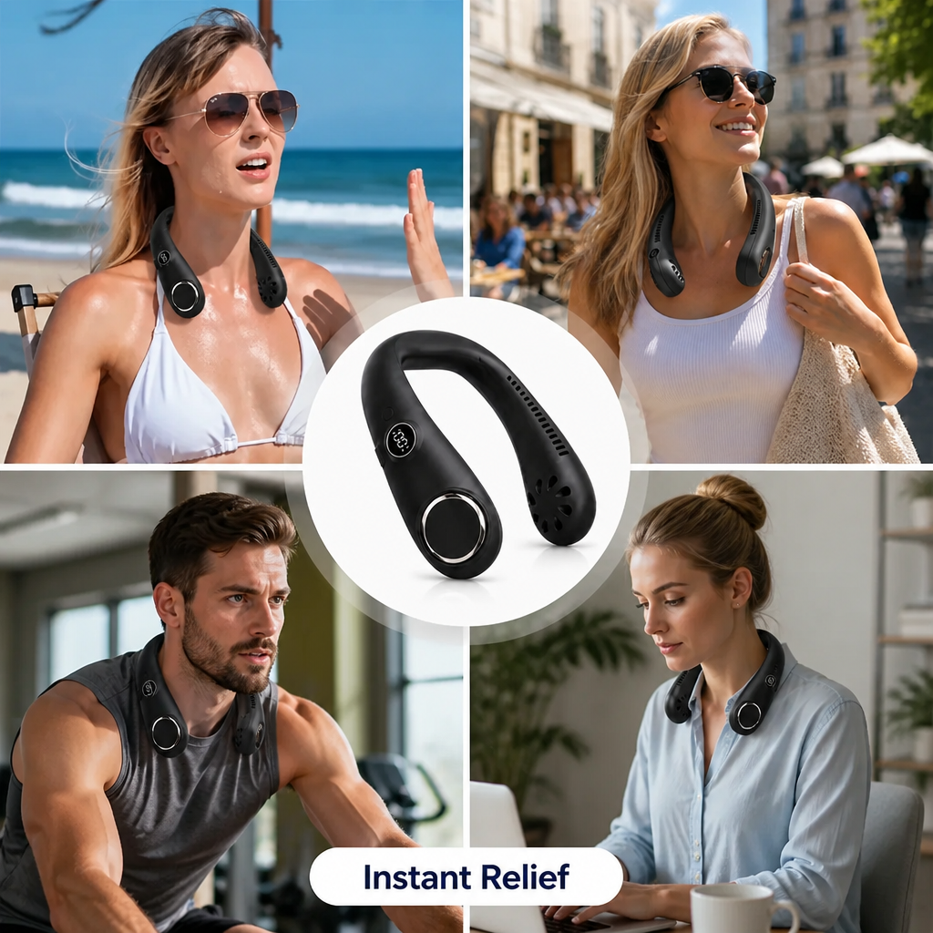 AeroBreeze™ Personal Chill — Feel Effortless, Instant Coolness Wherever Life Takes You