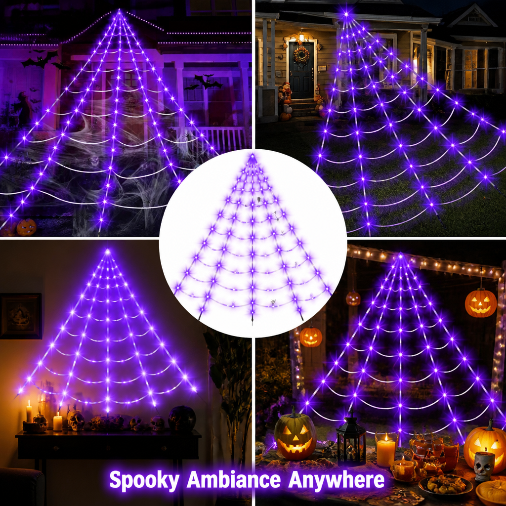 Arachnight™ Glow — Cast Spellbinding Shadows That Haunt Every Corner
