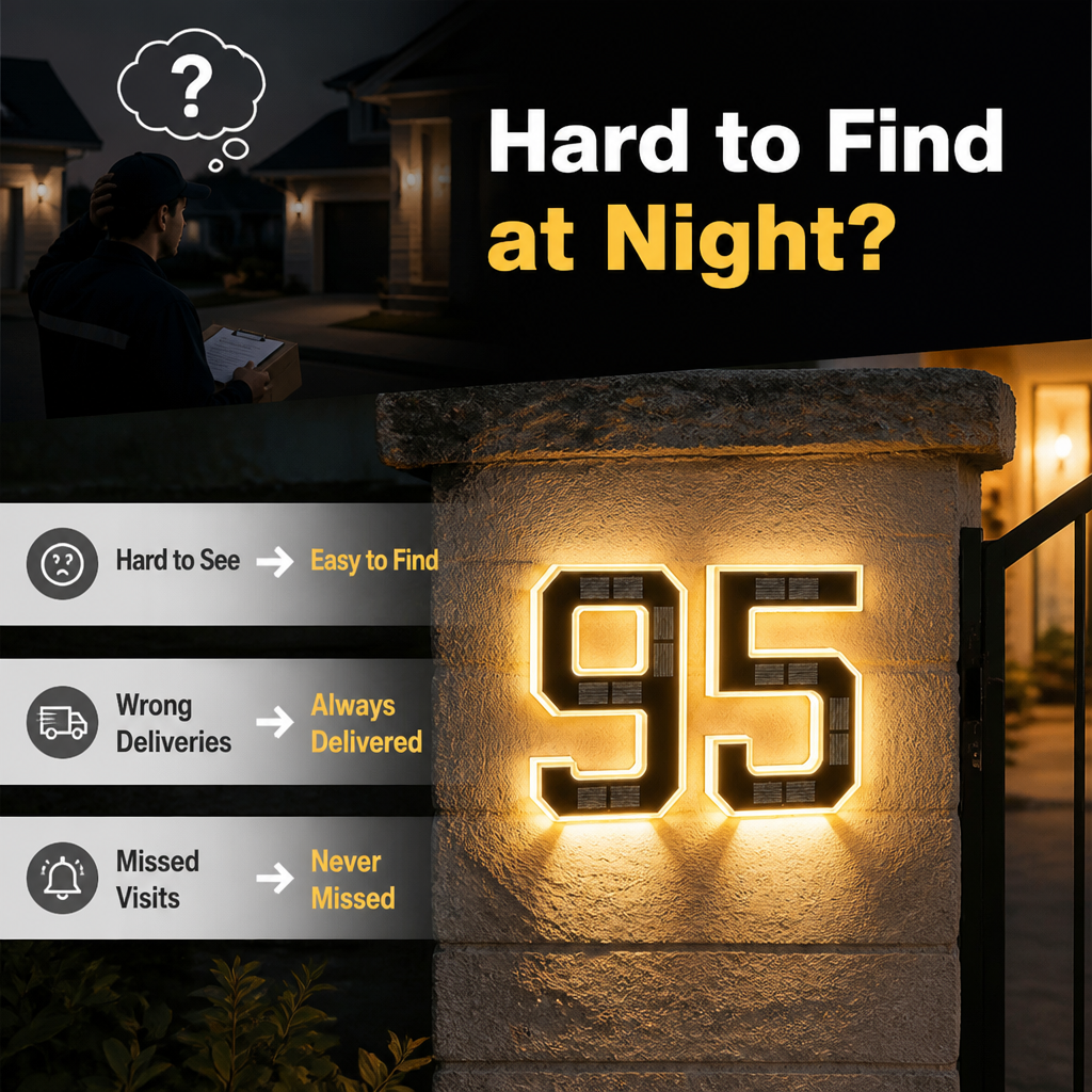 GleamMark™ — Make Your Home Shine Bright and Be Found Instantly Every Night
