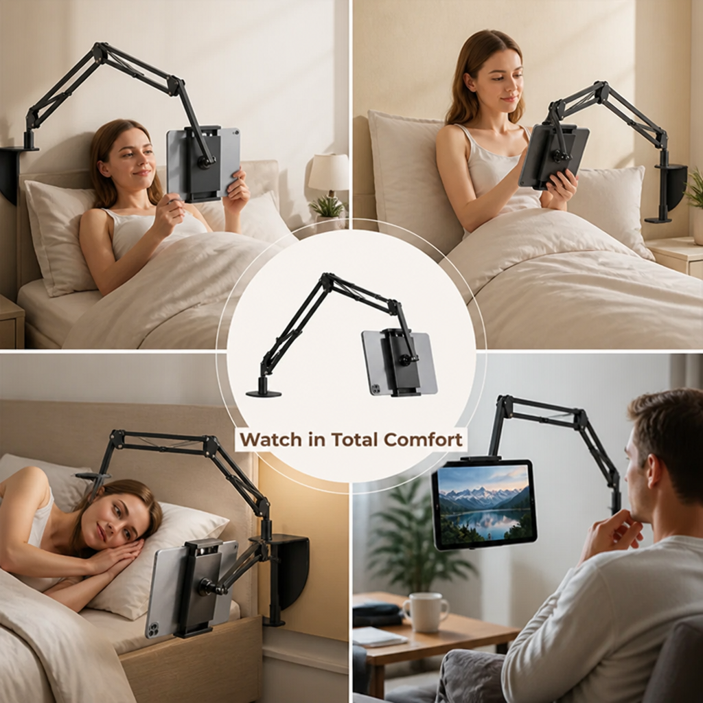 GlideNest™ — Finally Enjoy Effortless, Pain-Free Binge-Watching in Bed