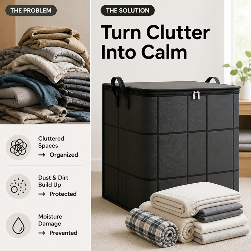 SortaStor™ — Turn Clutter into Calm with Effortless, Secure Storage