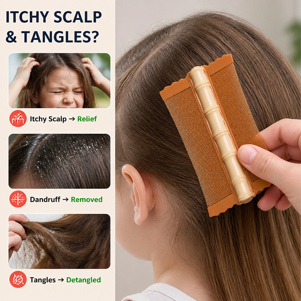 SilkaBreeze™ — End Itch & Tangles for Smooth, Happy Scalp Freedom