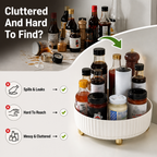 VivaTurn™ Rotating Storage Solution — Spin Stress Away and Find Everything Instantly