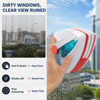 VitraShine™ Magnetic Window Brush — Effortless Streak-Free Sparkle That Makes Your View Prize-Worthy