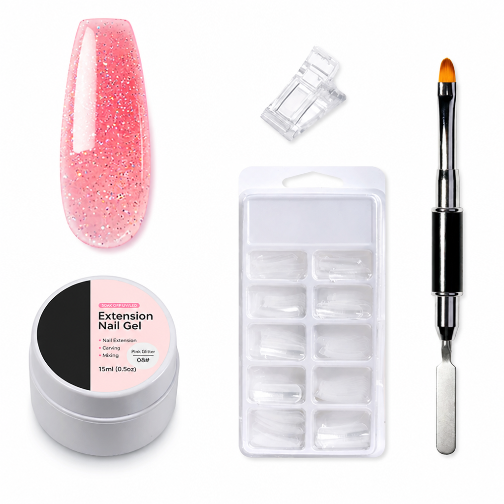 GlowSculpt™ Solid Builder Gel — Sculpt Salon-Worthy Nails with Less Mess and More Control