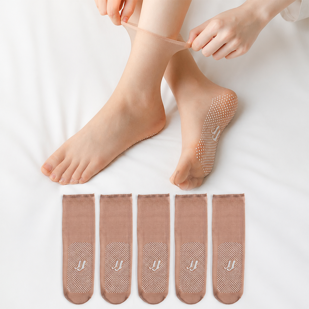 VeilStep™ Invisible Socks — Slip-Free Comfort That Feels Like Air on Your Feet