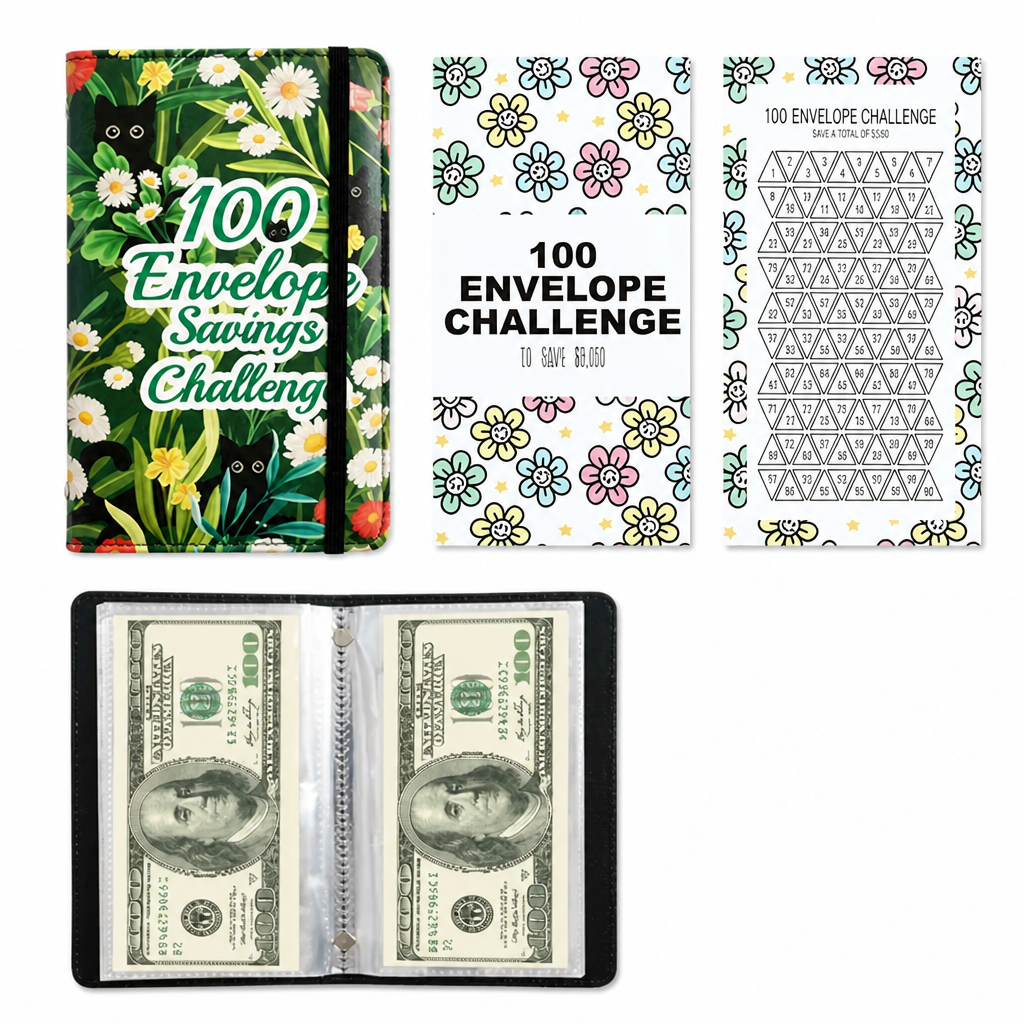 Savvelope™ — Turn Saving Money Into a Fun Challenge You Will Finish