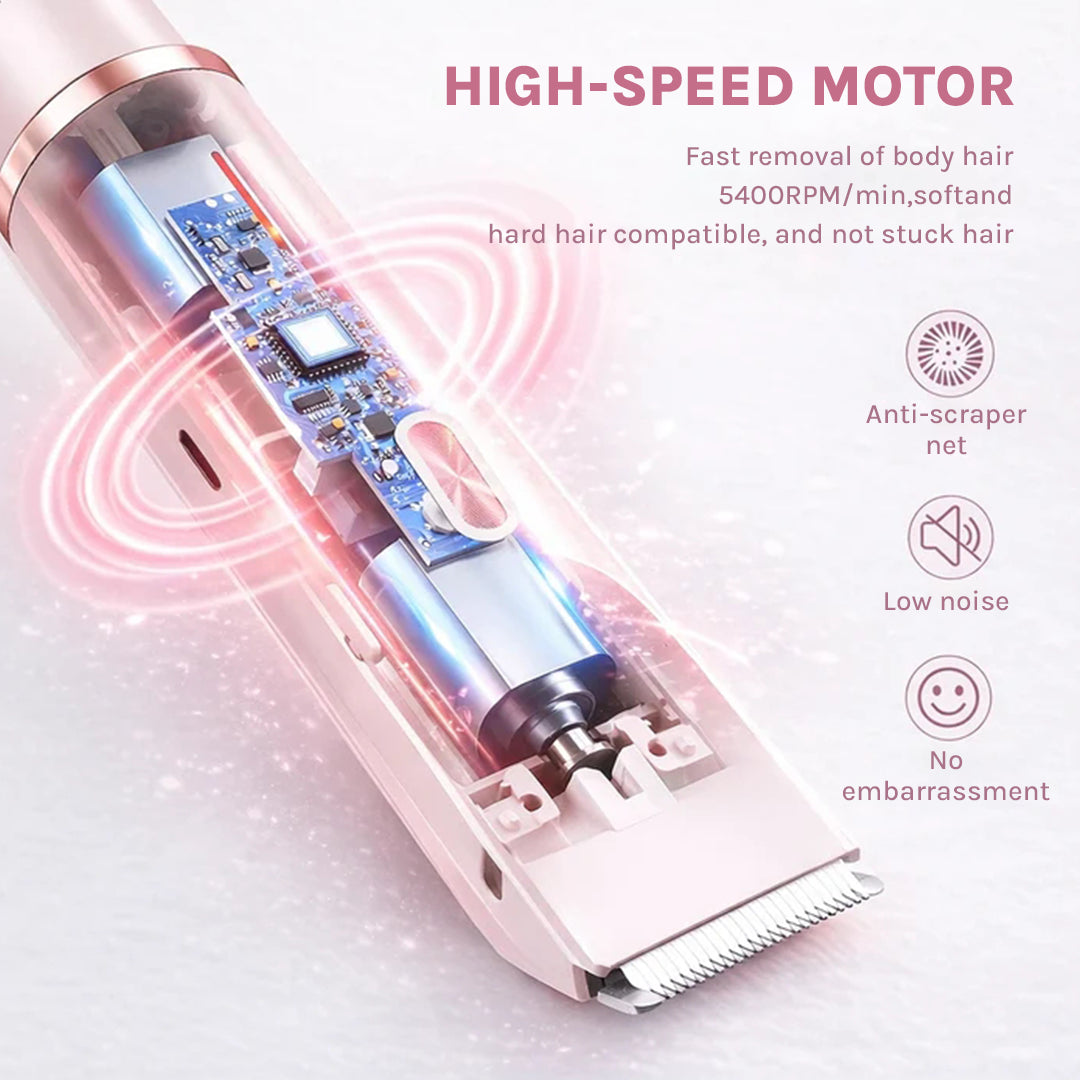 Lumeva™ Dual-Action Hair Trimmer — Silk-Smooth Skin Without Pain or Hassle