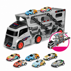 TurboTrail™ Racer & Hauler — Ignite Your Child’s Imagination with Nonstop Racing Thrills and Perfectly Organized Play