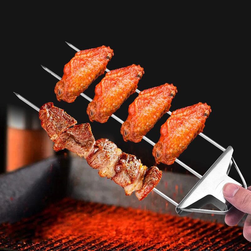 BlazeBite™ Grill Skewers — Unlock Juicy, Flavor-Packed Kabobs Without the Hassle