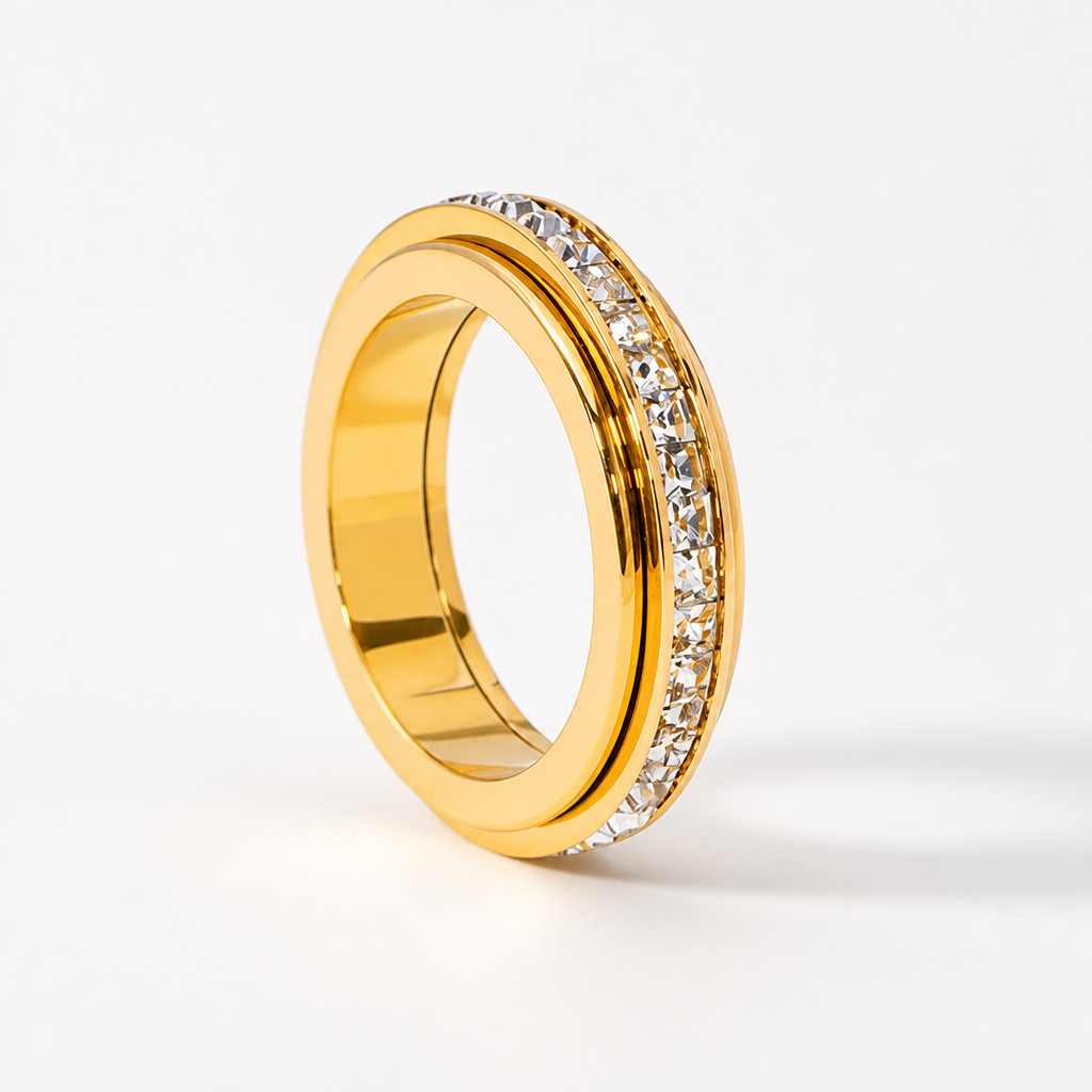 SereniSpin™ — Wear Calm Confidence That Shines and Soothes Instantly