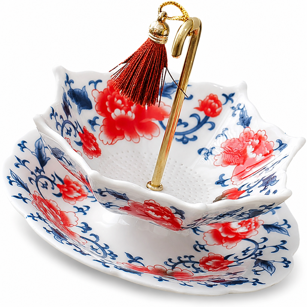 Serevia™ Ceramic Umbrella Tea Strainer — Transform Every Sip into a Soothing Moment of Pure Calm