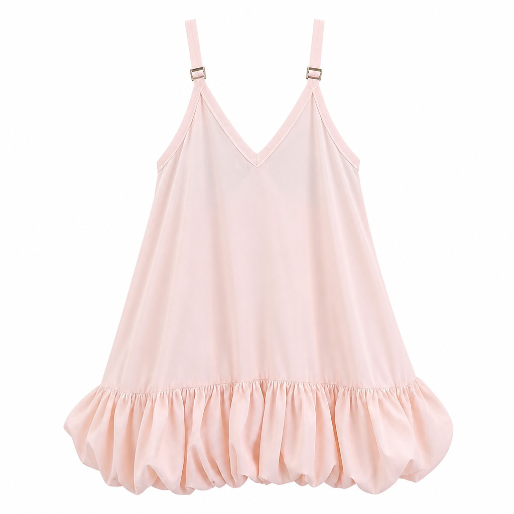 Ruffelle™ — Turn Heads All Summer in a Breezy V-Neck Ruffle Dress