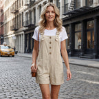 ZevaBreeze™ Short Overalls — Slip Into Effortless Cool and Confidence Every Summer