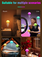 JellyFish LED-lamp - Ontspanning &amp; licht met één druk op de knop