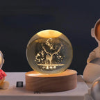 Boule de cristal lumineuse
