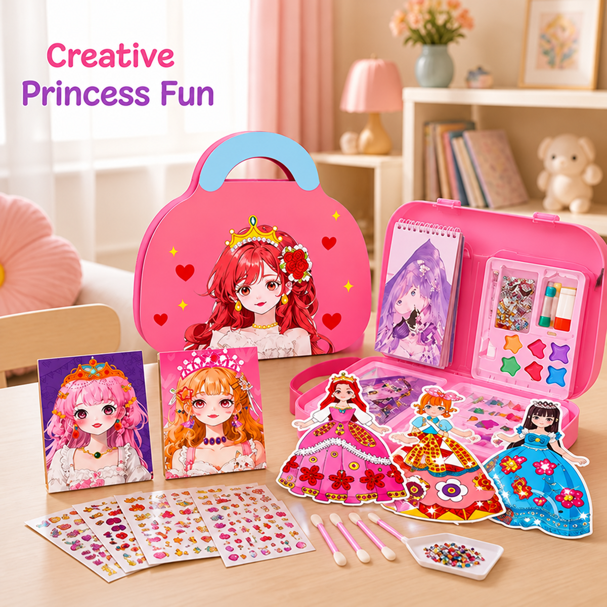 GlitzPixie™ — Unlock Sparkling Creativity and Confident Princess Dreams