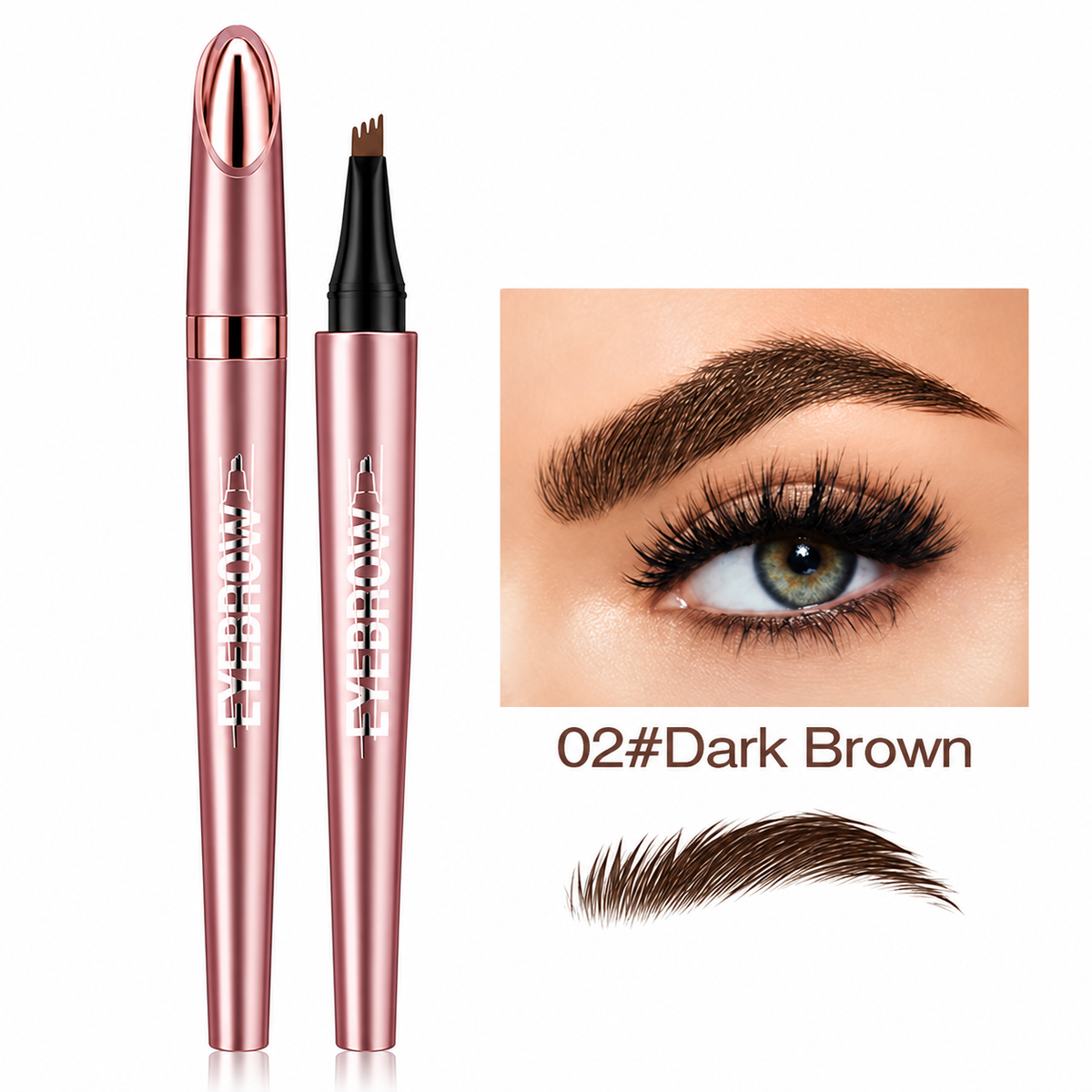 AquaStroke™ — Flawlessly Full, Naturally Stunning Brows That Last All Day