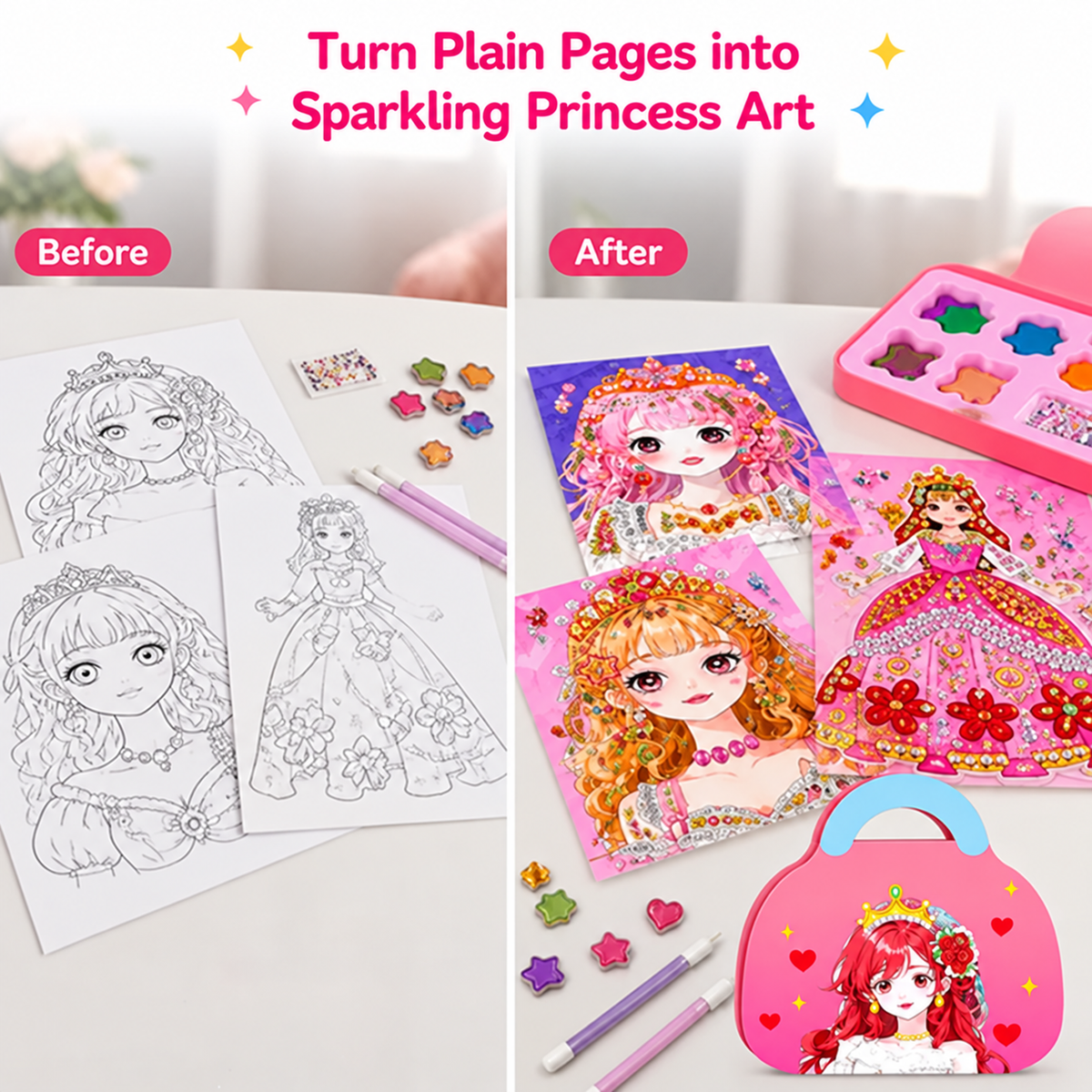 GlitzPixie™ — Unlock Sparkling Creativity and Confident Princess Dreams