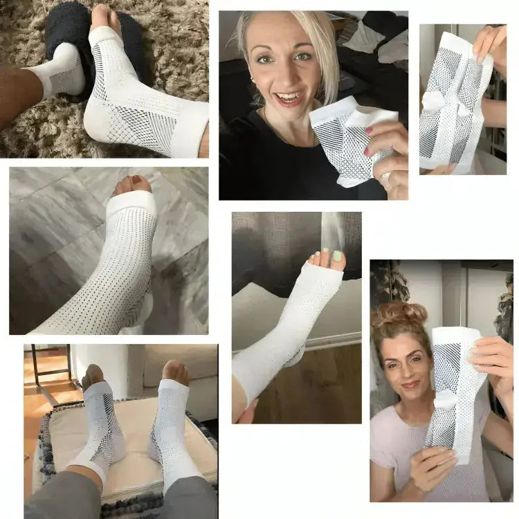 Anti-Fatigue Compression Socks™ — Walk Pain-Free and Power Through Every Step with Confidence (1+1 FREE TODAY!)