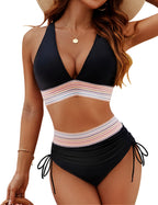 SilqueAura™ High Waisted Sculpting Bikini Set — Unleash Jaw-Dropping Curves and Confidence All Day Long